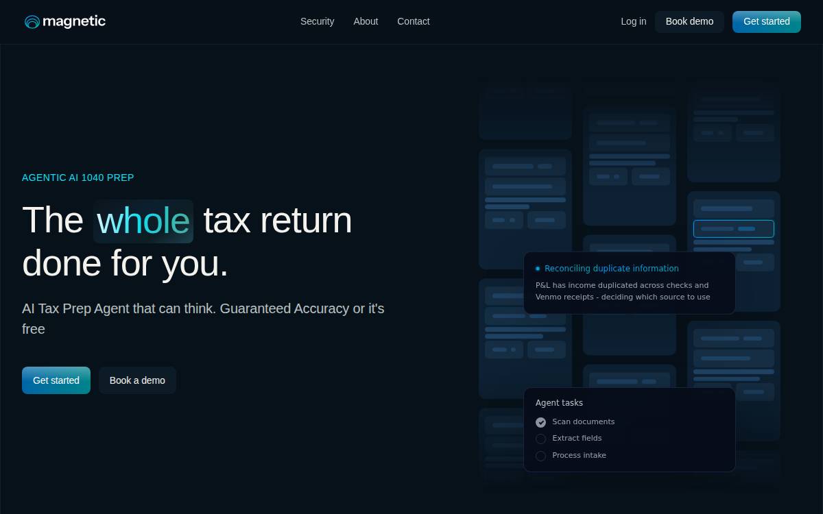 Magnetic website preview