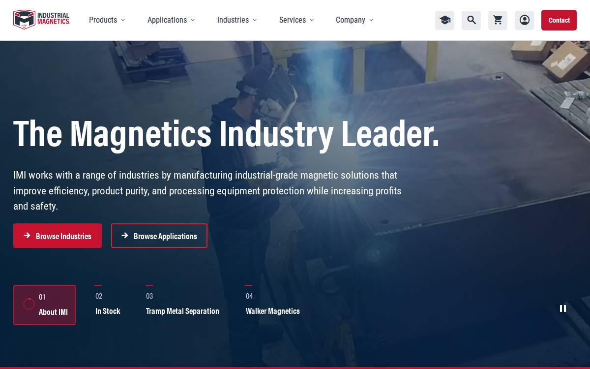 Magnetics website preview