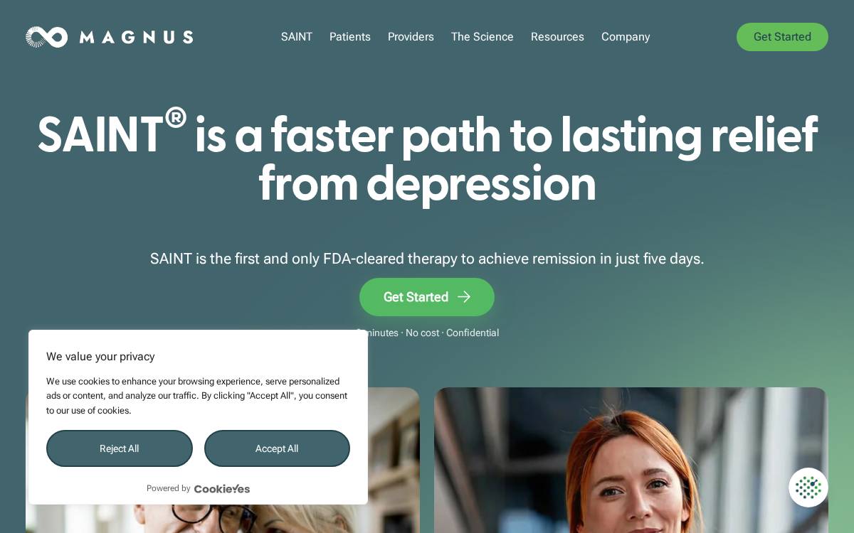 magnus website preview
