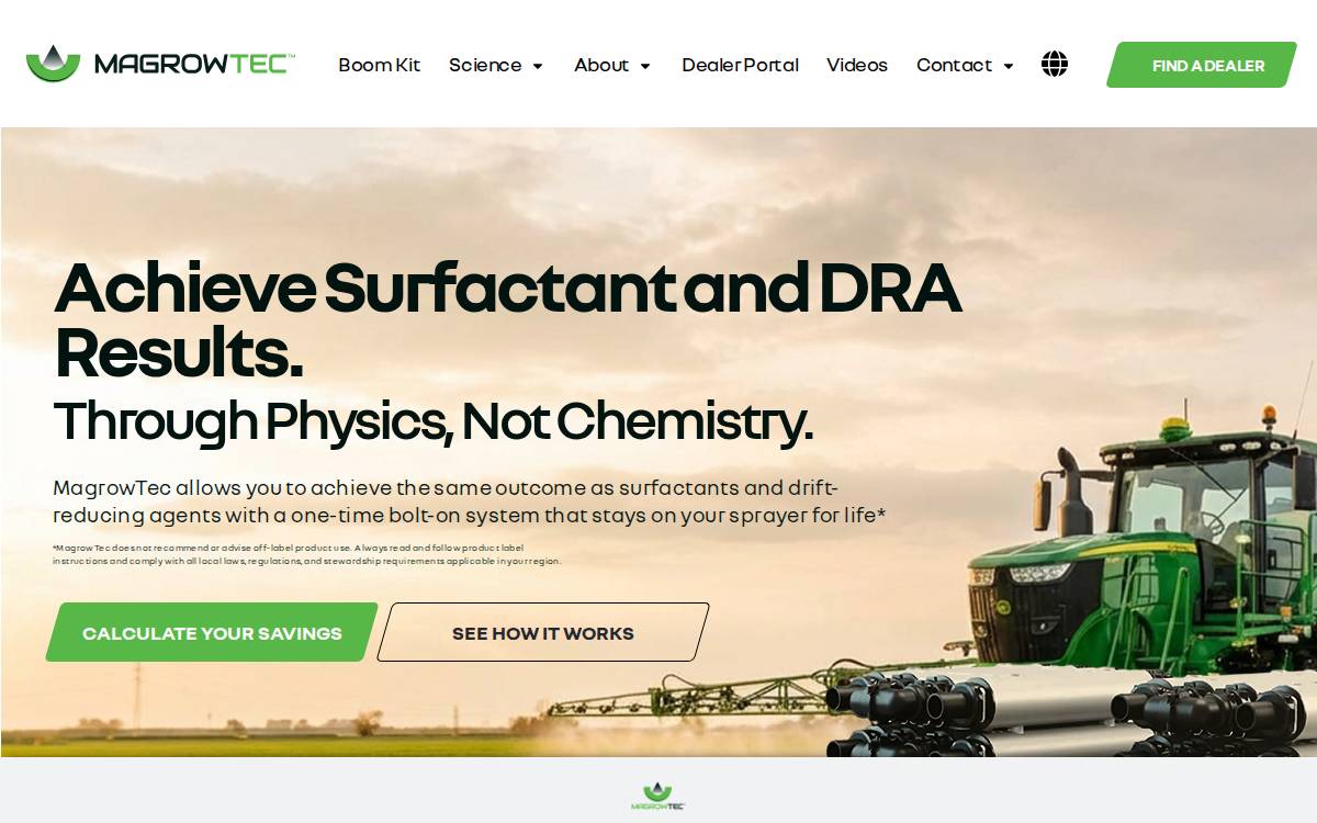Magrowtec website preview