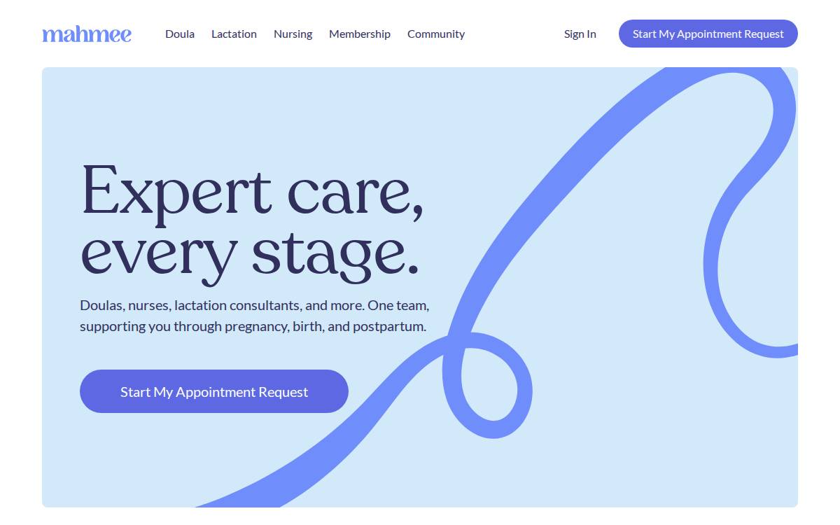 Mahmee website preview