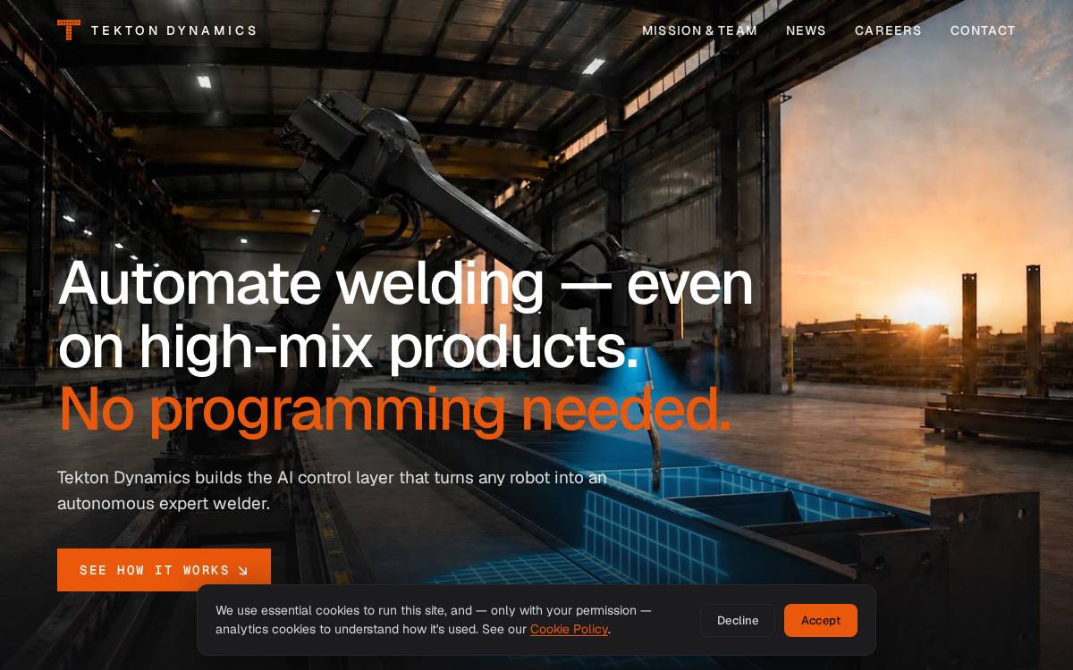 Maihem website preview