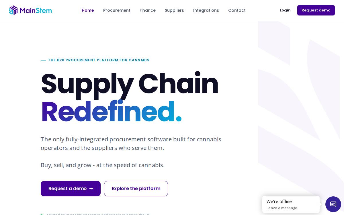 MainStem website preview