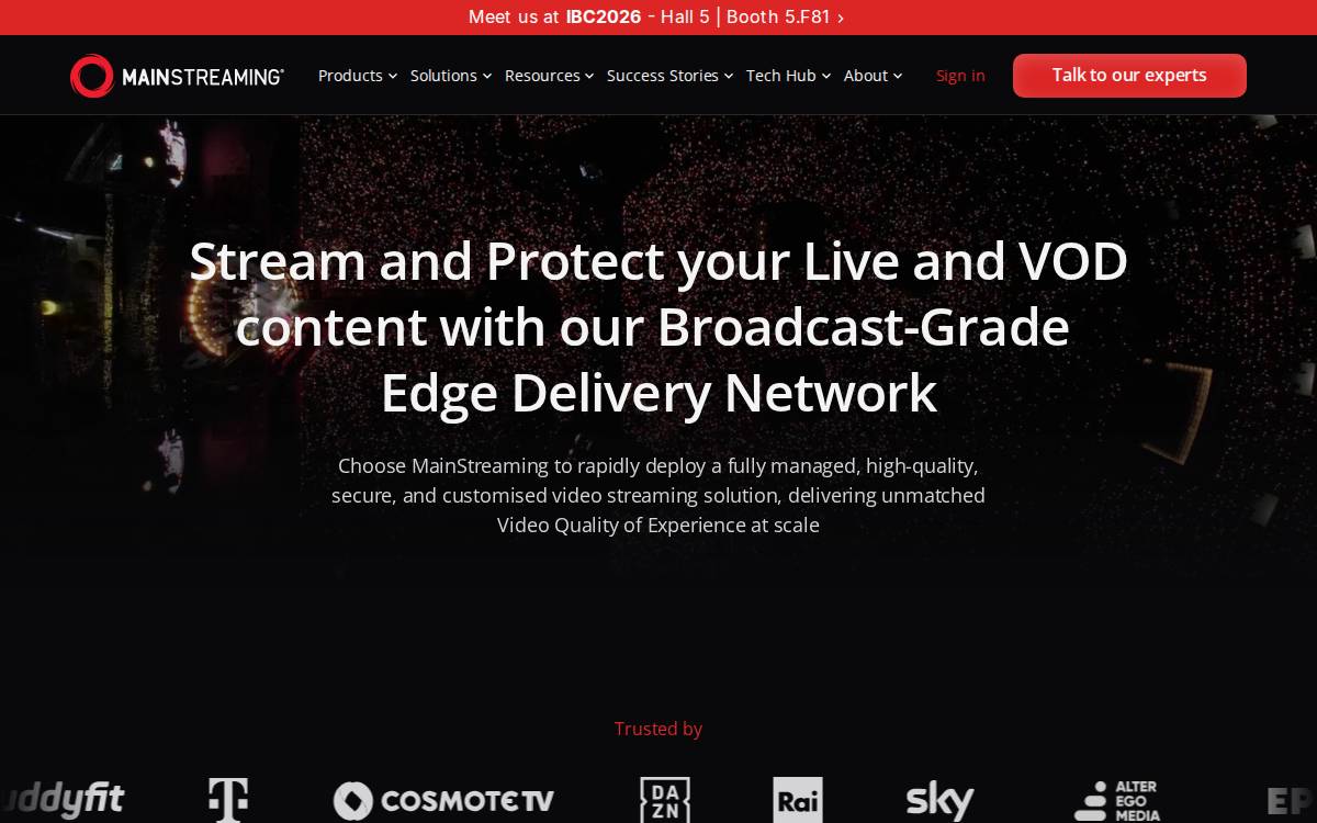Mainstreaming website preview