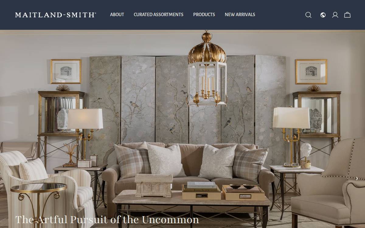 Maitland-Smith website preview