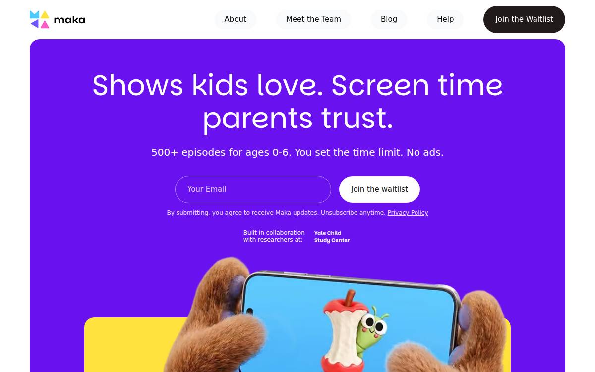 Makamedia website preview