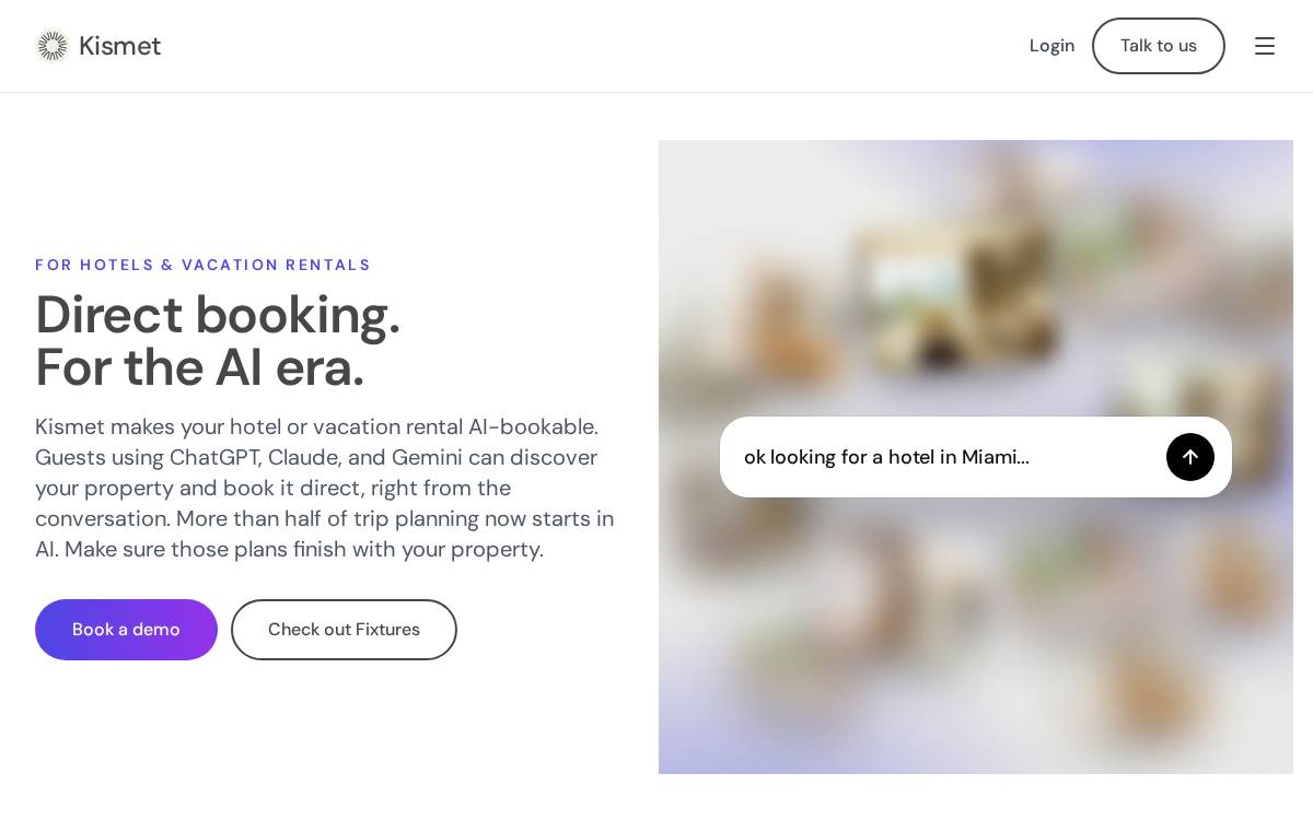 Makekismet website preview