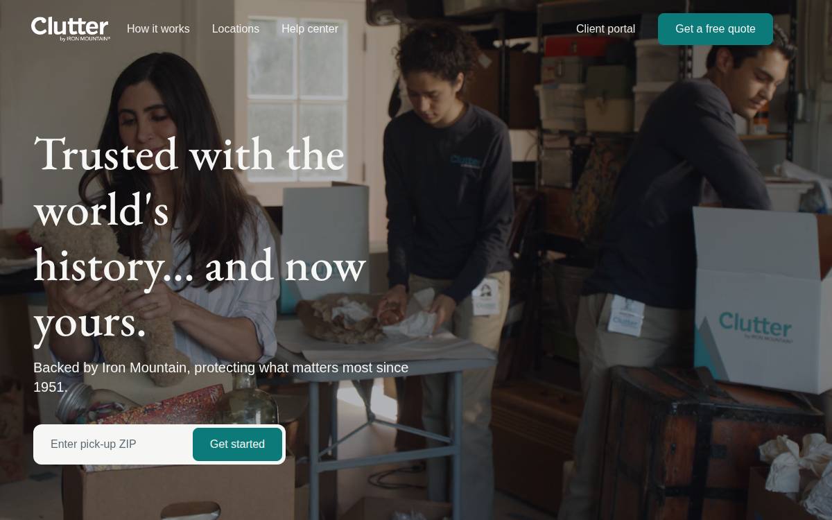 MakeSpace website preview