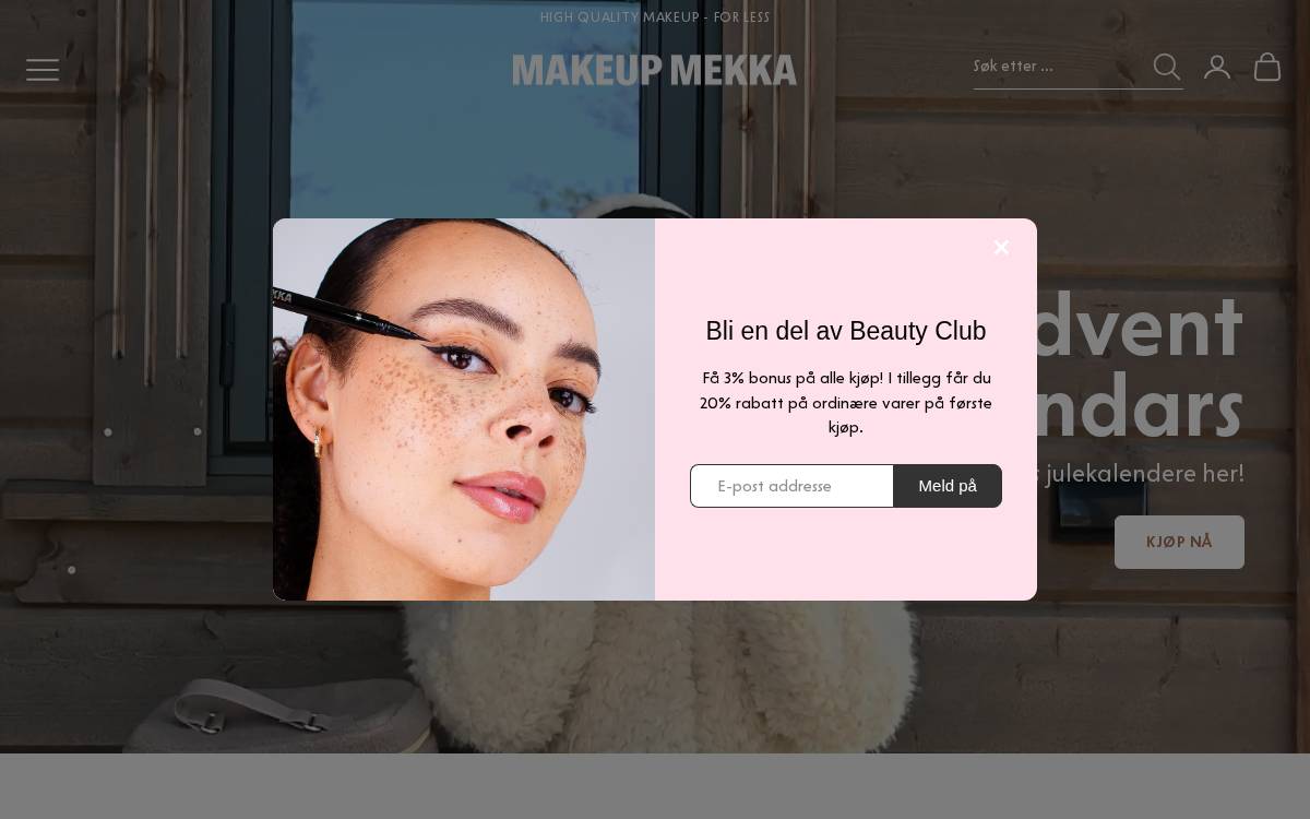 Makeup Mekka website preview