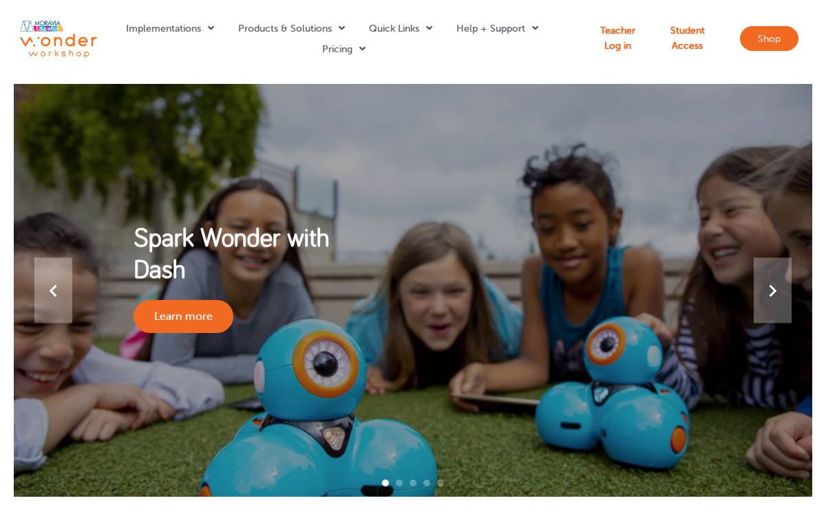 Makewonder website preview