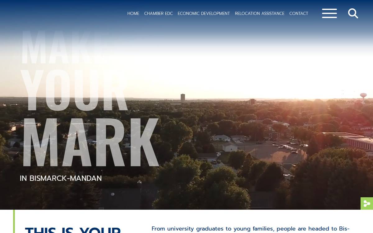 Makeyourmarkbisman website preview