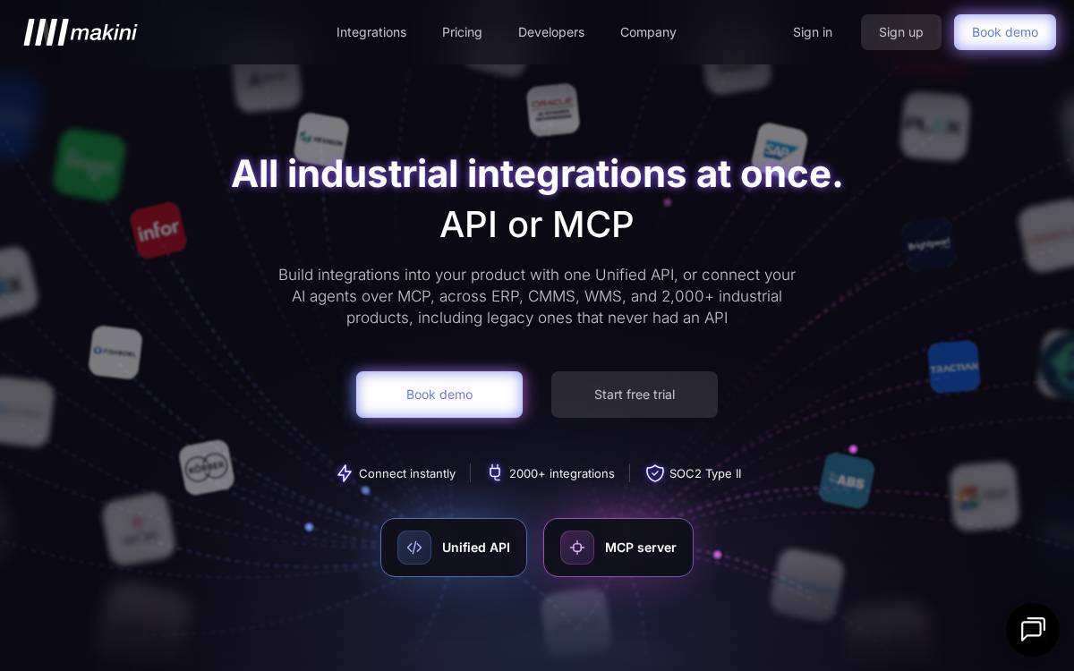 Makini website preview