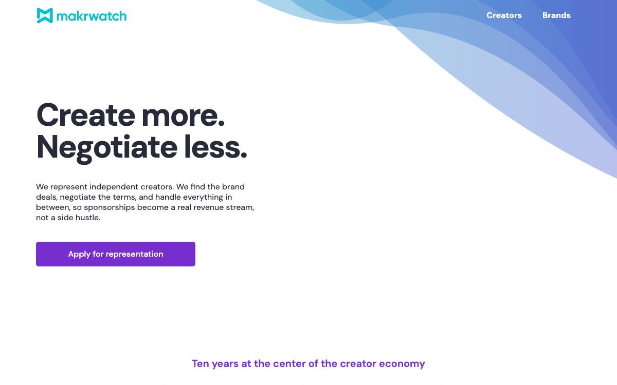 Makrwatch website preview
