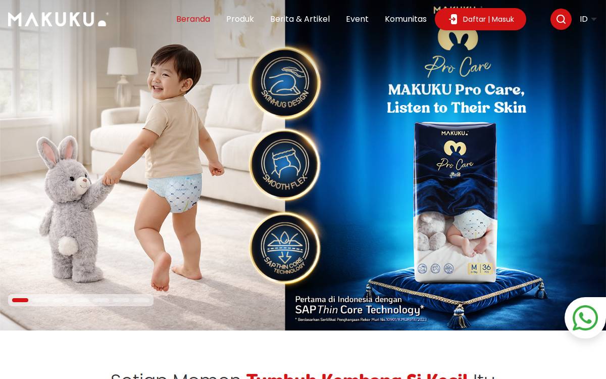 MAKUKU website preview