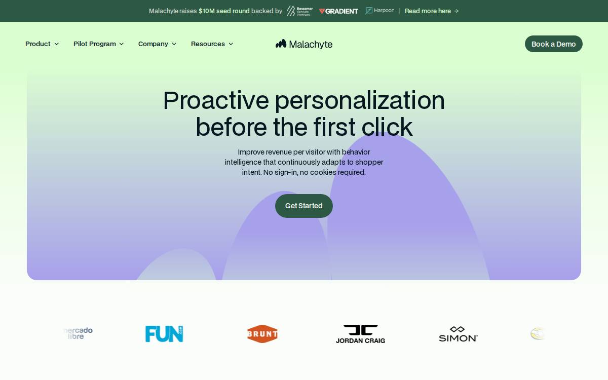 Malachyte website preview