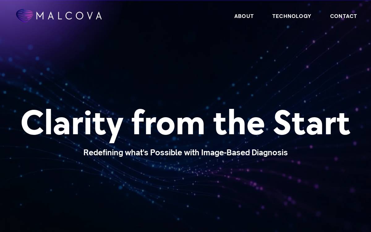 Malcova website preview