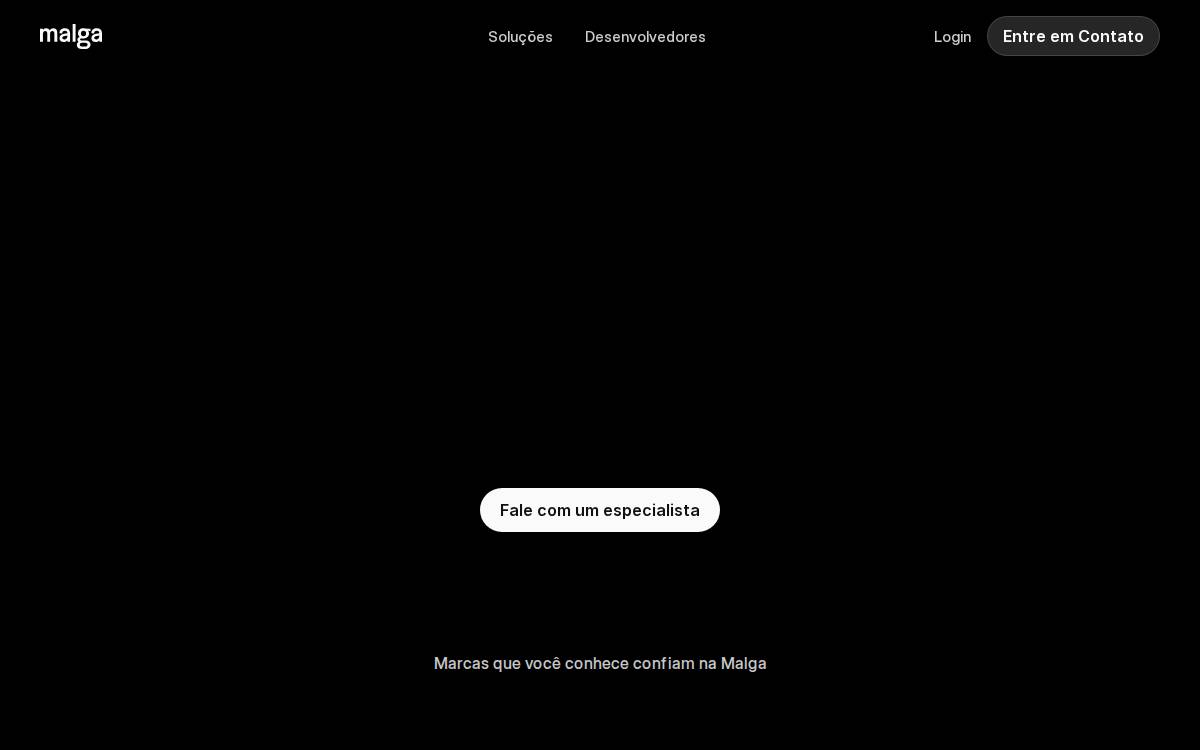 Malga website preview