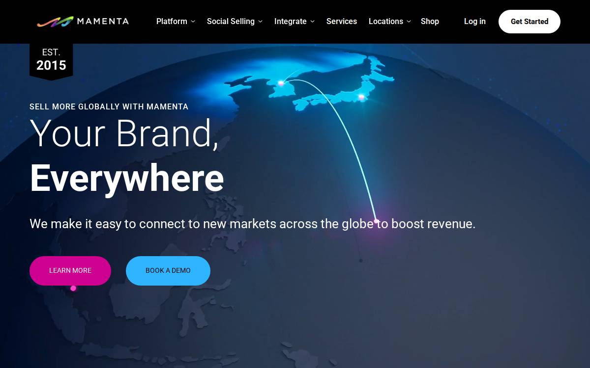 Mamenta website preview