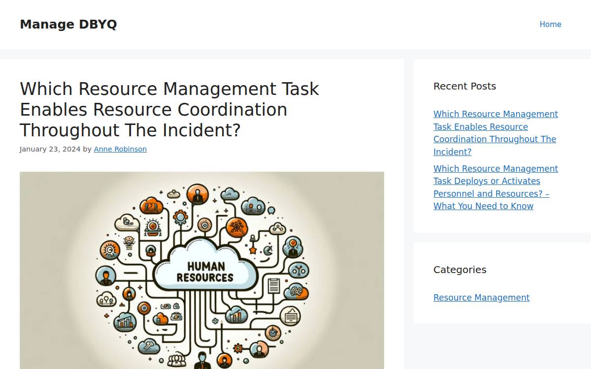 Managed by Q website preview