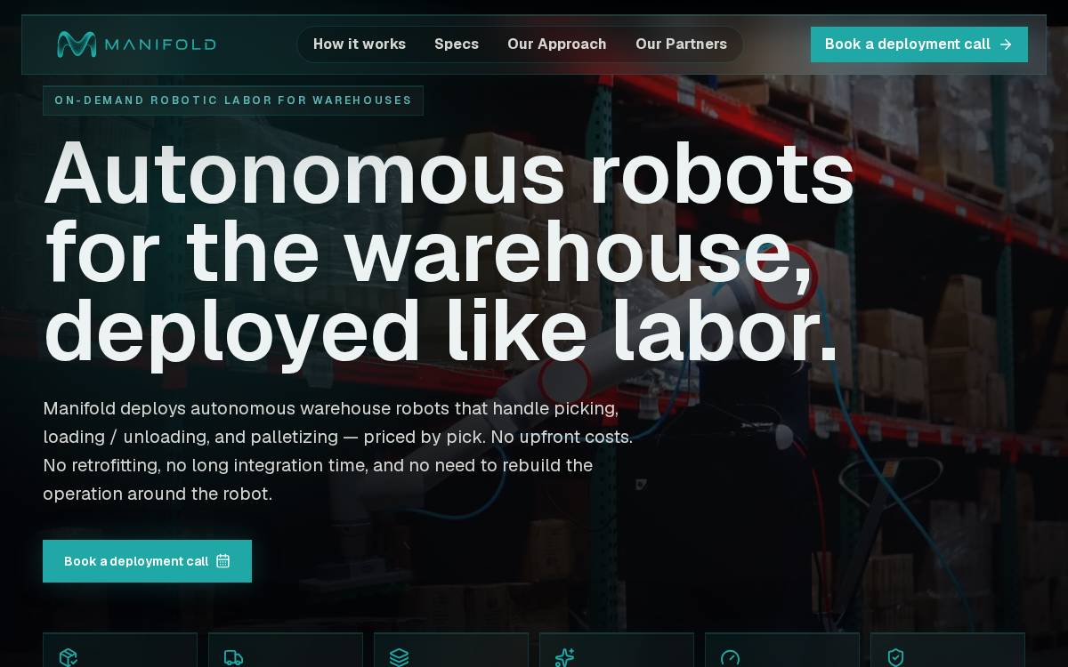 Manifold website preview