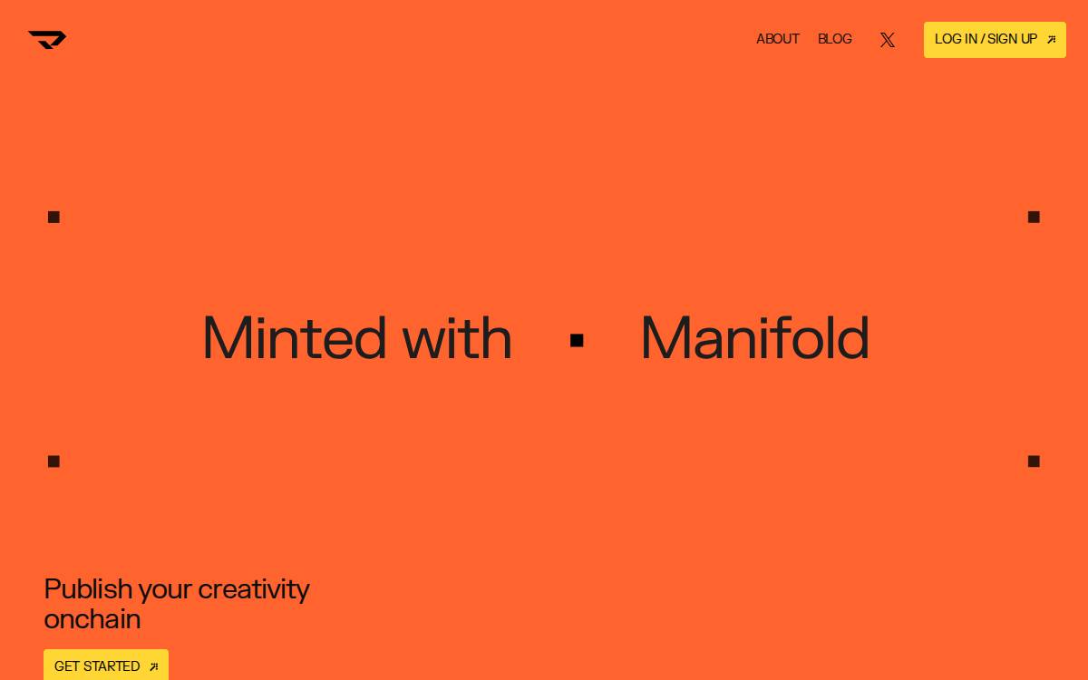 Manifold website preview