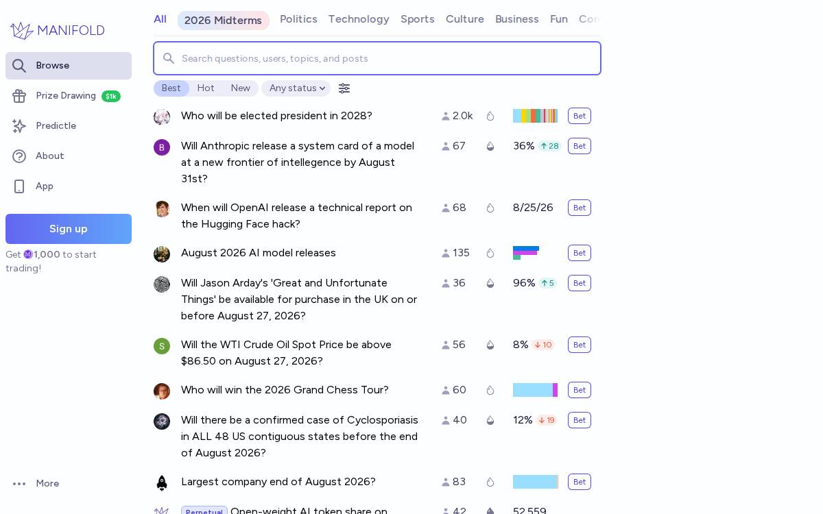 Manifold website preview
