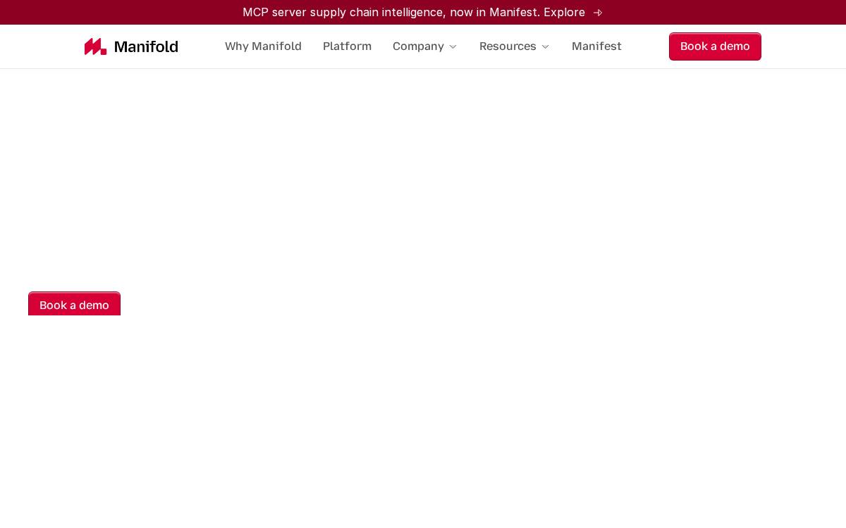 Manifold Security website preview