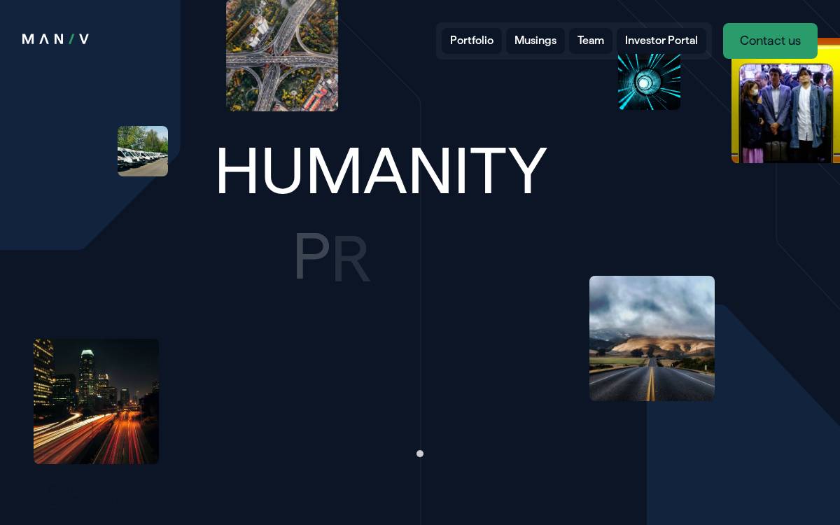 Maniv Mobility website preview