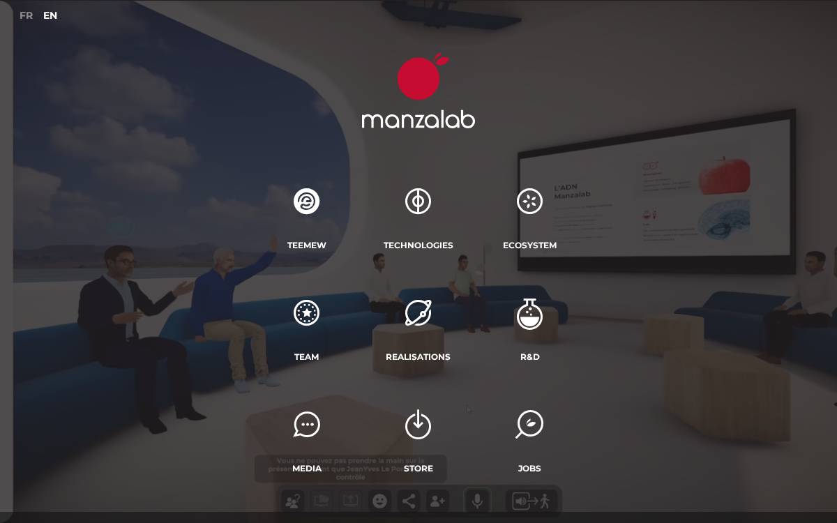 Manzalab website preview