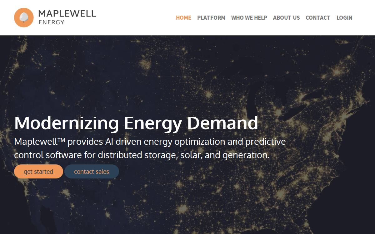 Maplewell website preview