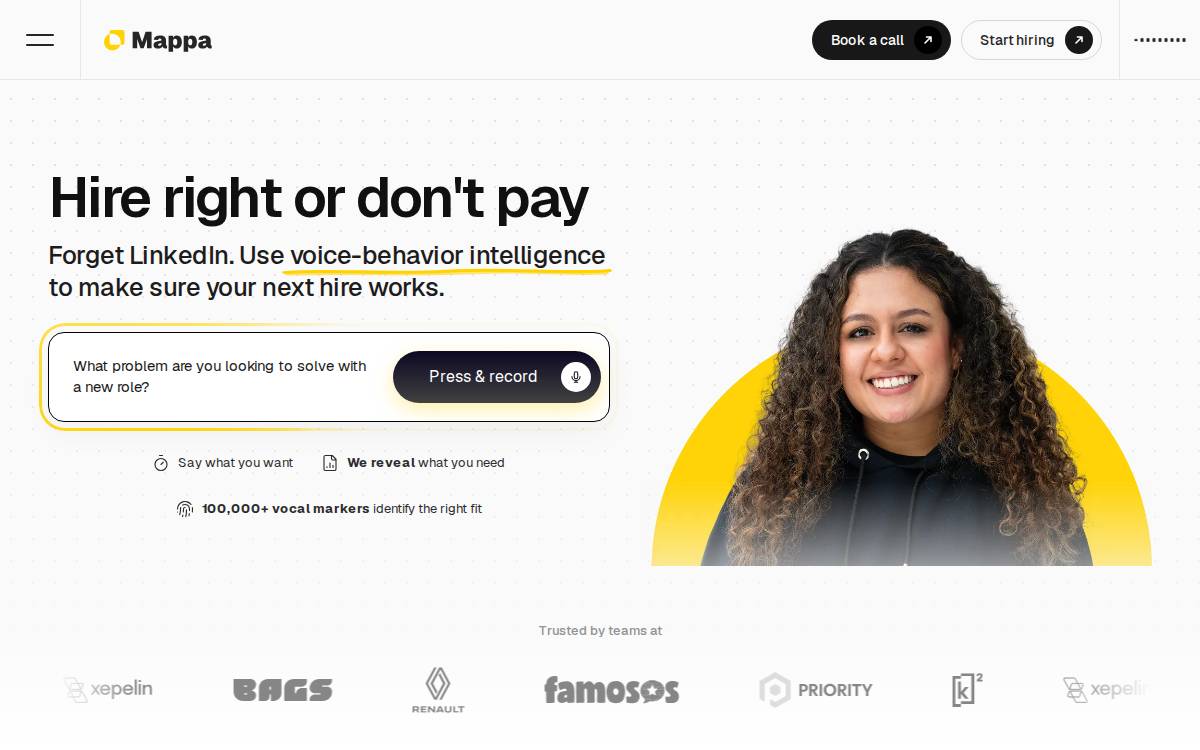 Mappa website preview