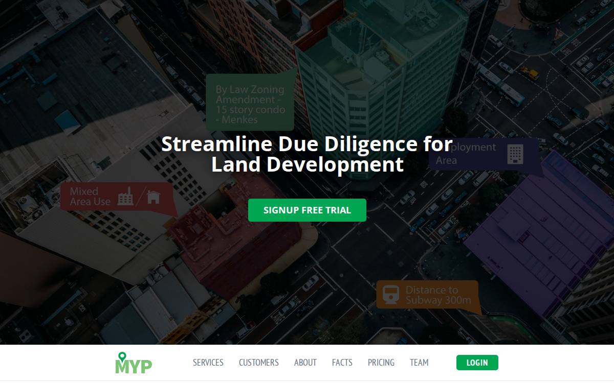 MapYourProperty website preview