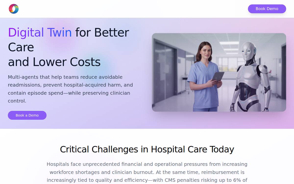 March Health website preview