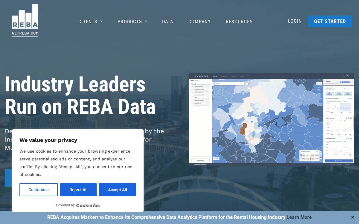 Markerr website preview