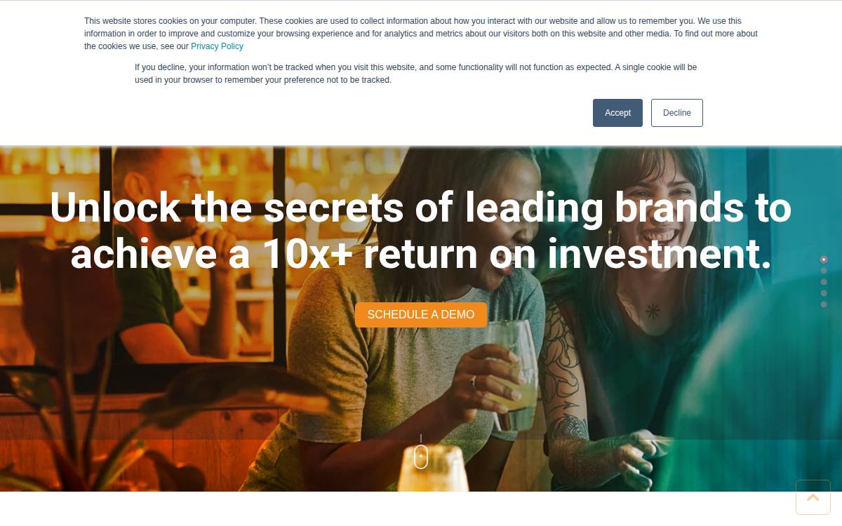 Market Force Information website preview