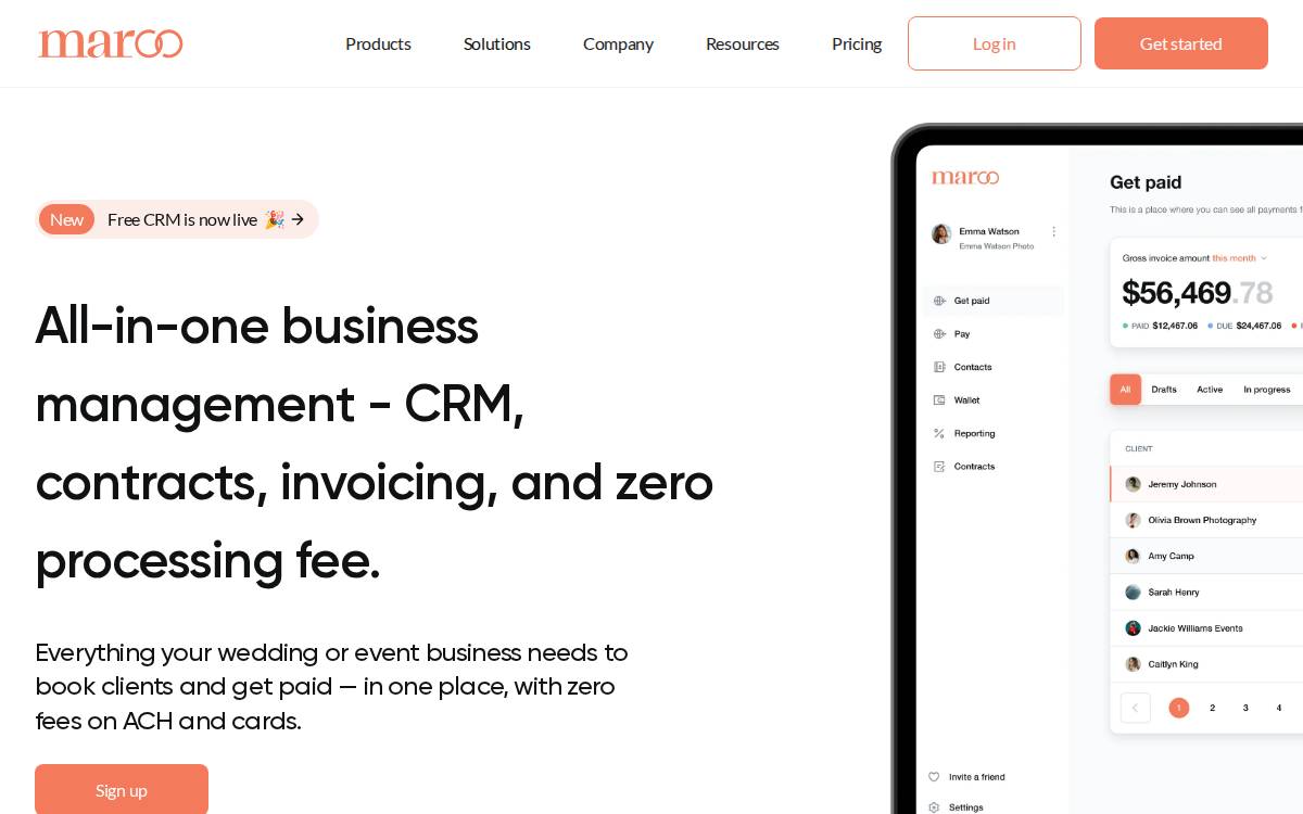 Maroo website preview