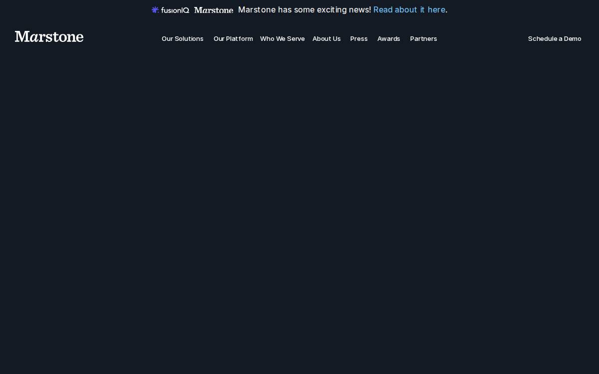Marstone website preview