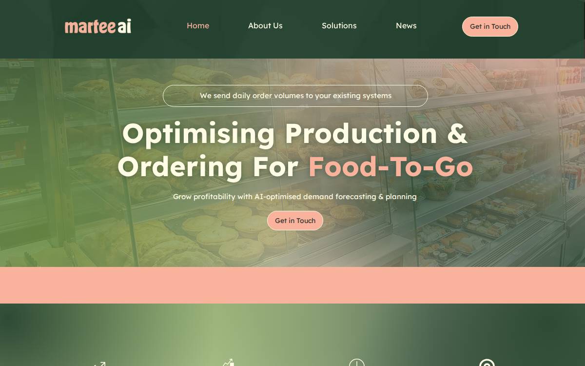 Martee website preview