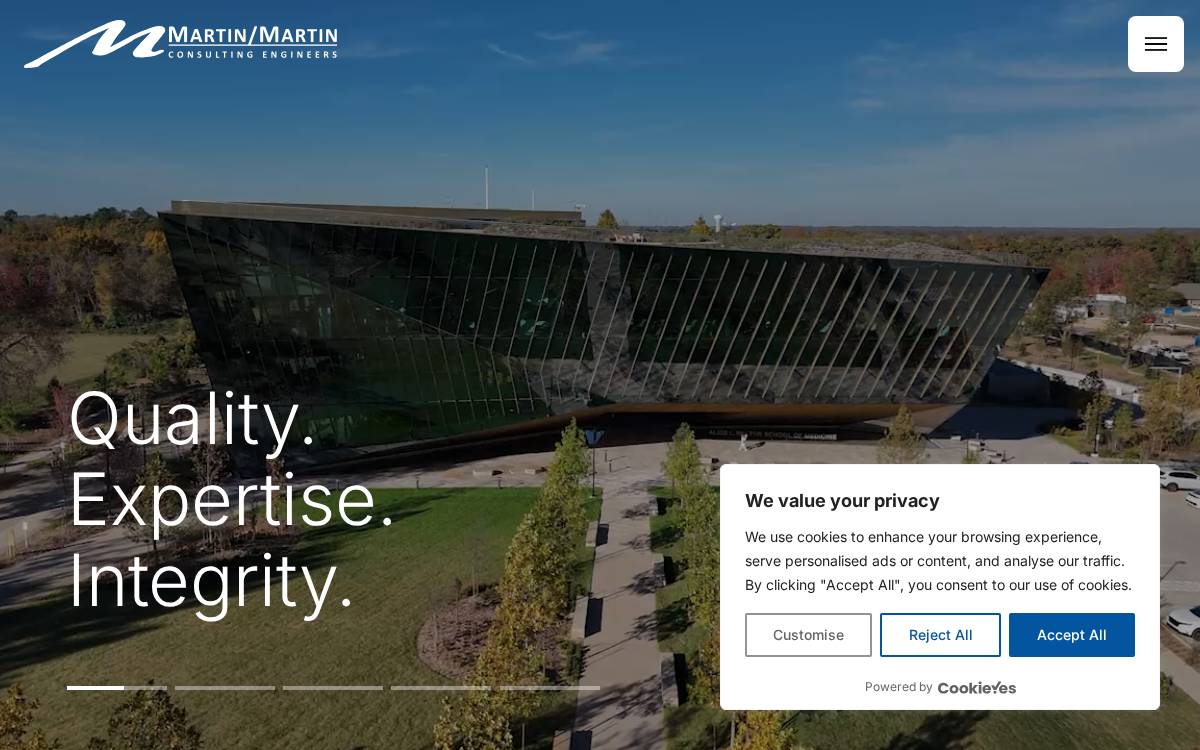 Martin/Martin website preview