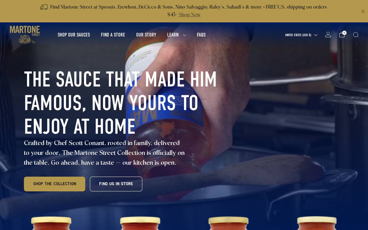 Martone St website preview