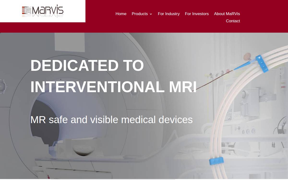 Marvis website preview