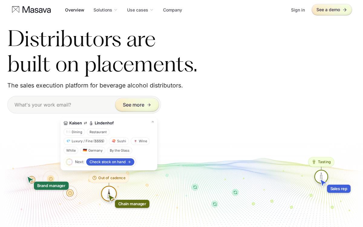 Masava website preview