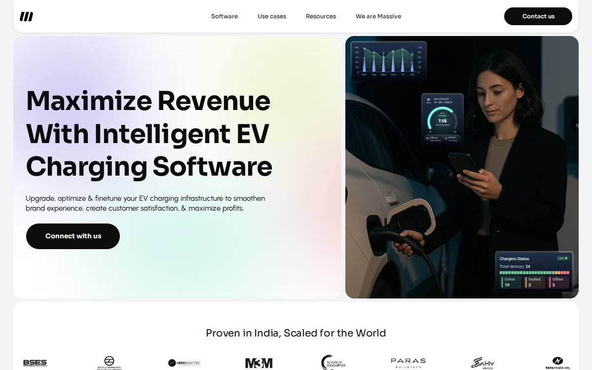 Massivemobility website preview