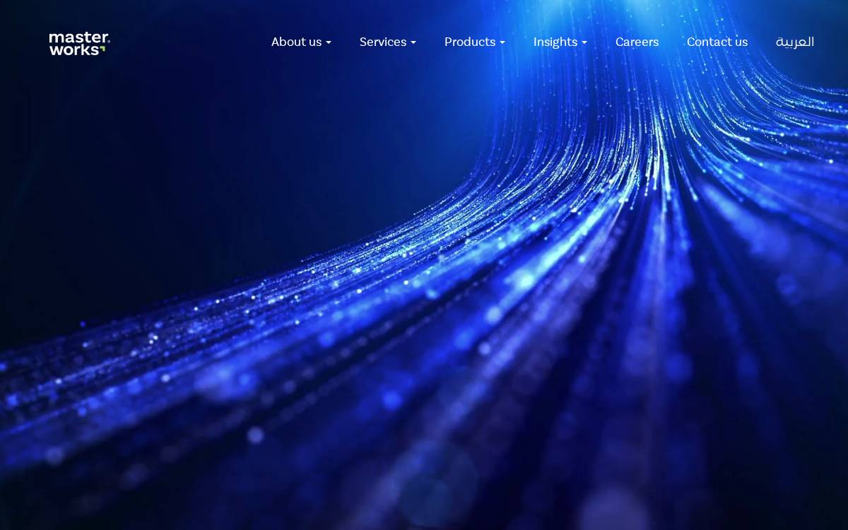 Master Works website preview