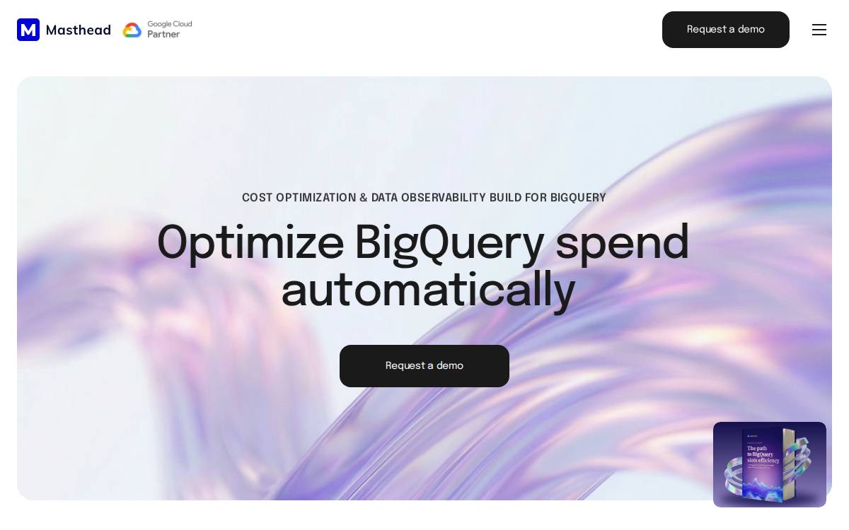 Masthead Data website preview