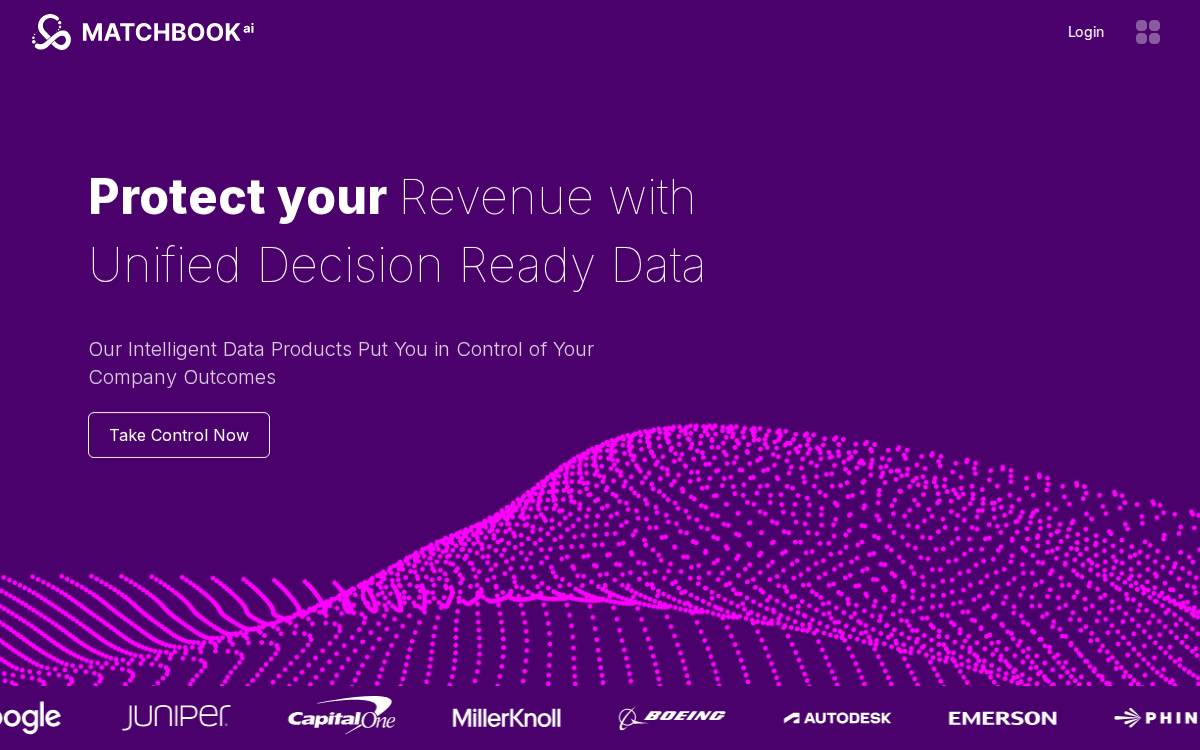 Matchbook website preview