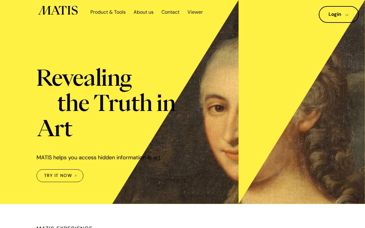 MATIS (CSEM) website preview
