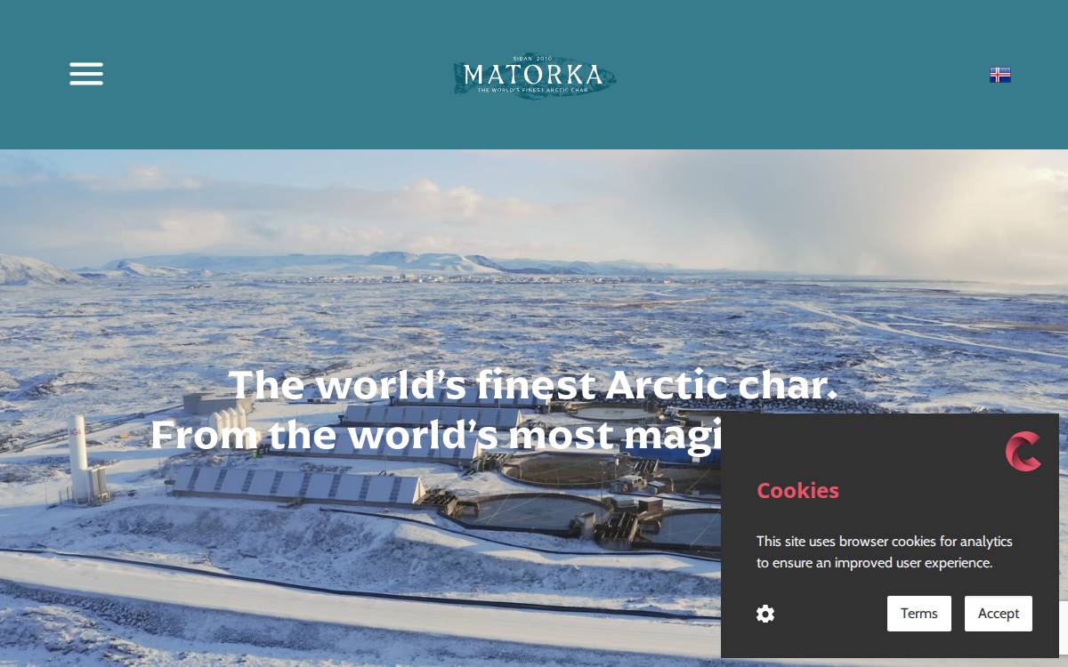 Matorka website preview