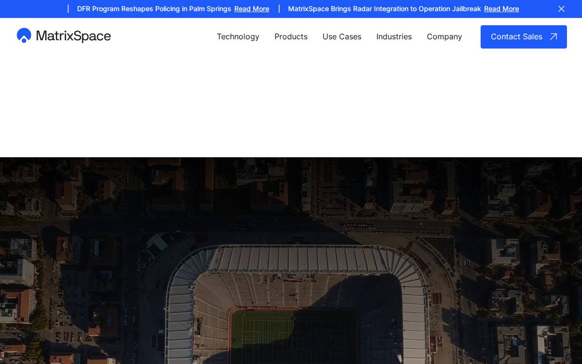 MatrixSpace website preview