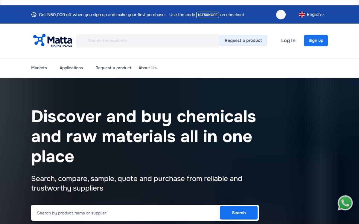 Matta website preview